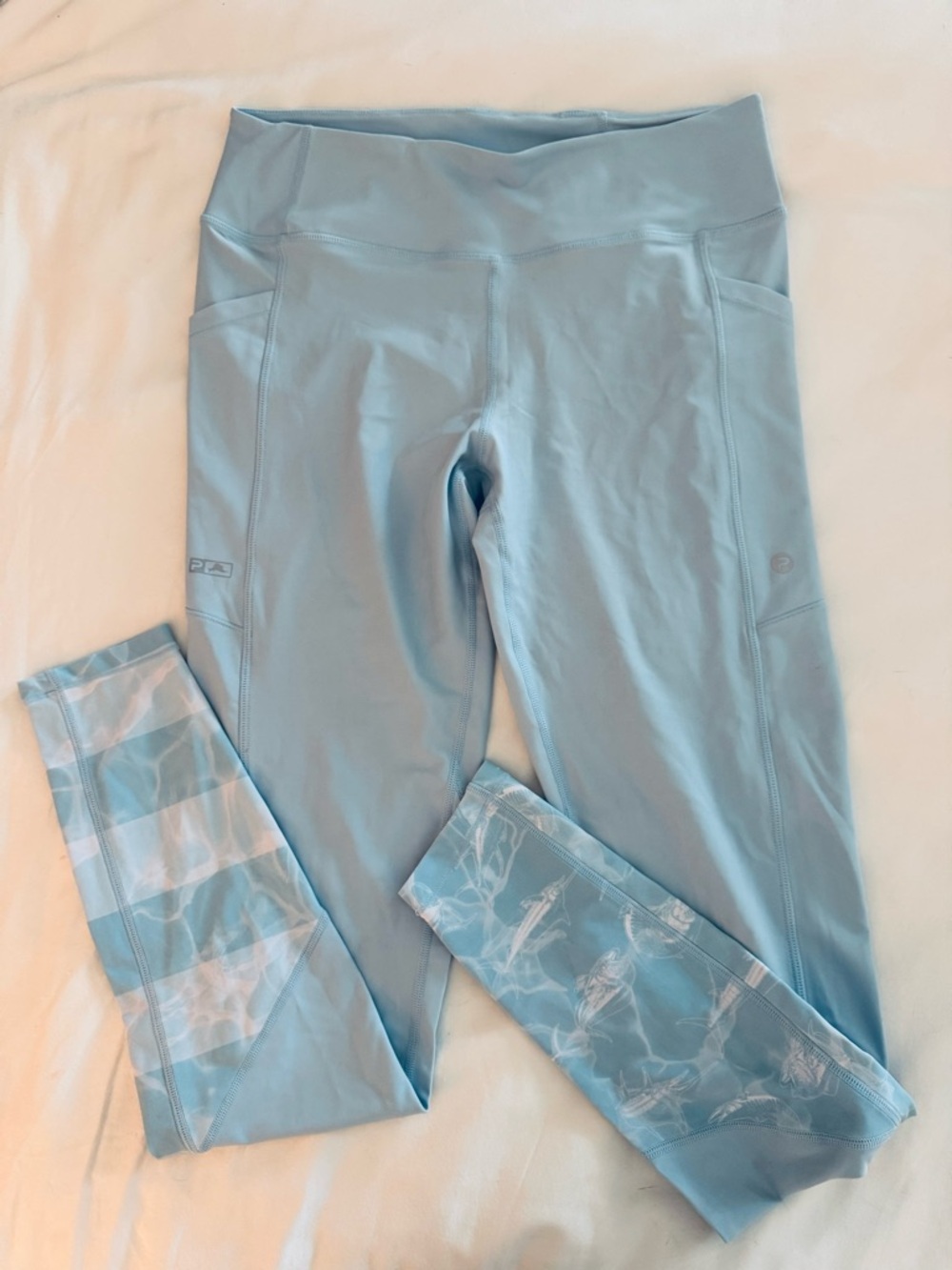Pelagic Women’s Light Blue Performance Leggings